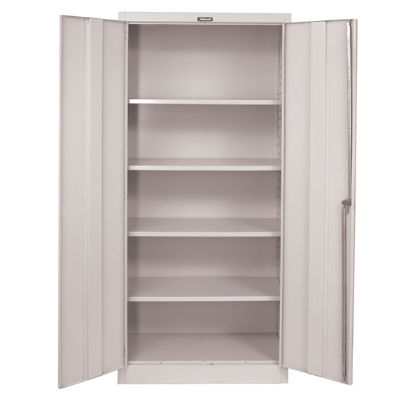800 Series Stationary Storage Cabinet 48 W X 24 D X78 H Platinum