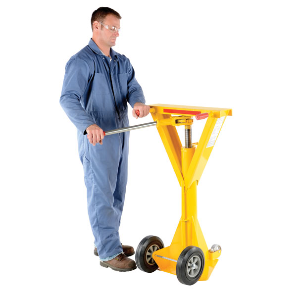 Ratchet Beam 100,000 lbs. static Capacity Trailer Stabilizing Jack