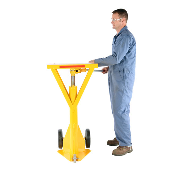 Ratchet Beam 100,000 lbs. static Capacity Trailer Stabilizing Jack