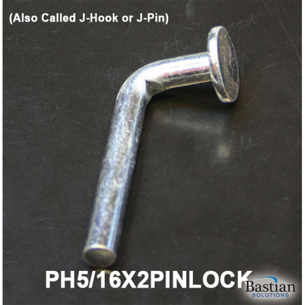Hardware JHook Pin Lock 5/16X2 Bastian Solutions