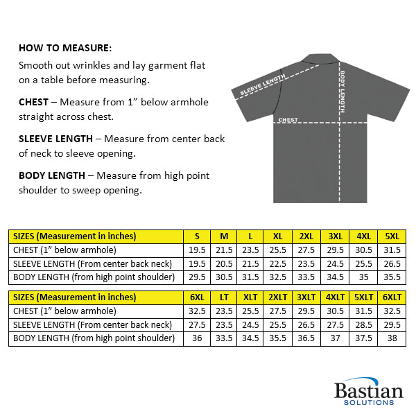 158 Vigor Men's Golf Shirt | Bastian Solutions