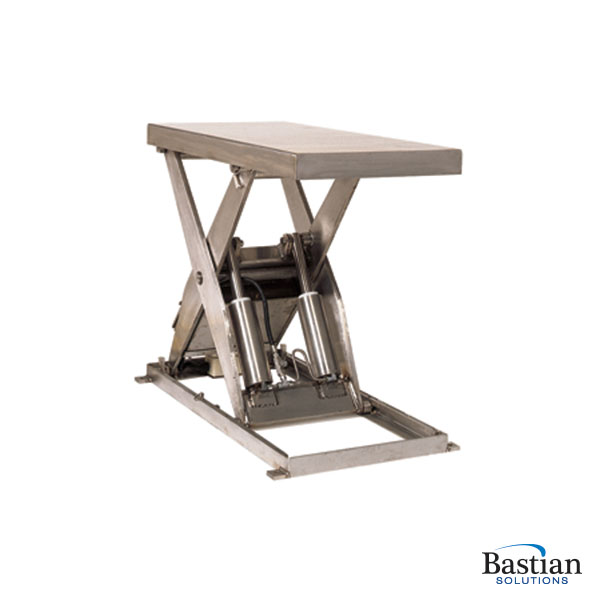 Southworth-Stainless-Steel-Lift-Table-Bastian-Solutions-Logo