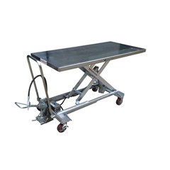 Hydraulic Lift Table - 1000 lbs. Capacity - 63 in L x 31.5 in W