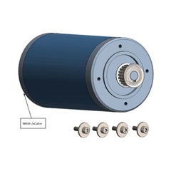 Autostore Motor lift assembly