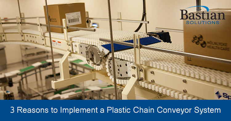 plastic chain conveyor system
