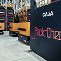 Caja-Robotics-Goods-to-Person-AMR-ASRS-cart-robots-with-boxes-packcheck-workstation-thumb