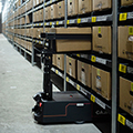 Caja-Robotics-Goods-to-Person-AMR-cart-robot-retrieve-box