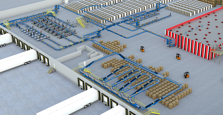 Parts-Town-distribution-center-system-rendering-conveyor-autostore