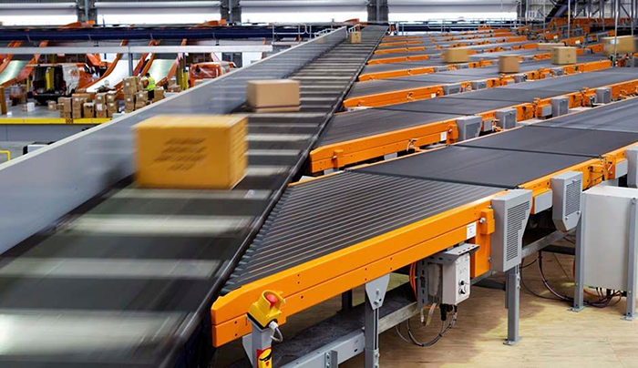 cross belt sortation conveyor