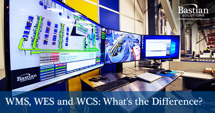 WMS WCS and WES what is the difference warehouse software