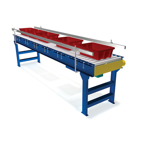 Minimum Pressure VBelt Conveyor 1.38" Roller Bastian Solutions