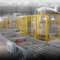 Finished Goods Robotic Palletizing Inbound and Outbound Conveyor