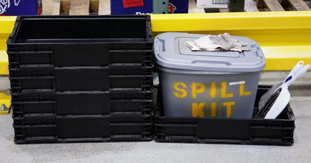 Safety: Industrial Spill Station